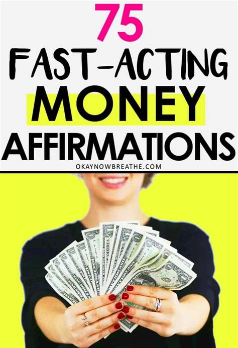 75 Powerful Money Mantras and Affirmations That Work Super Fast.